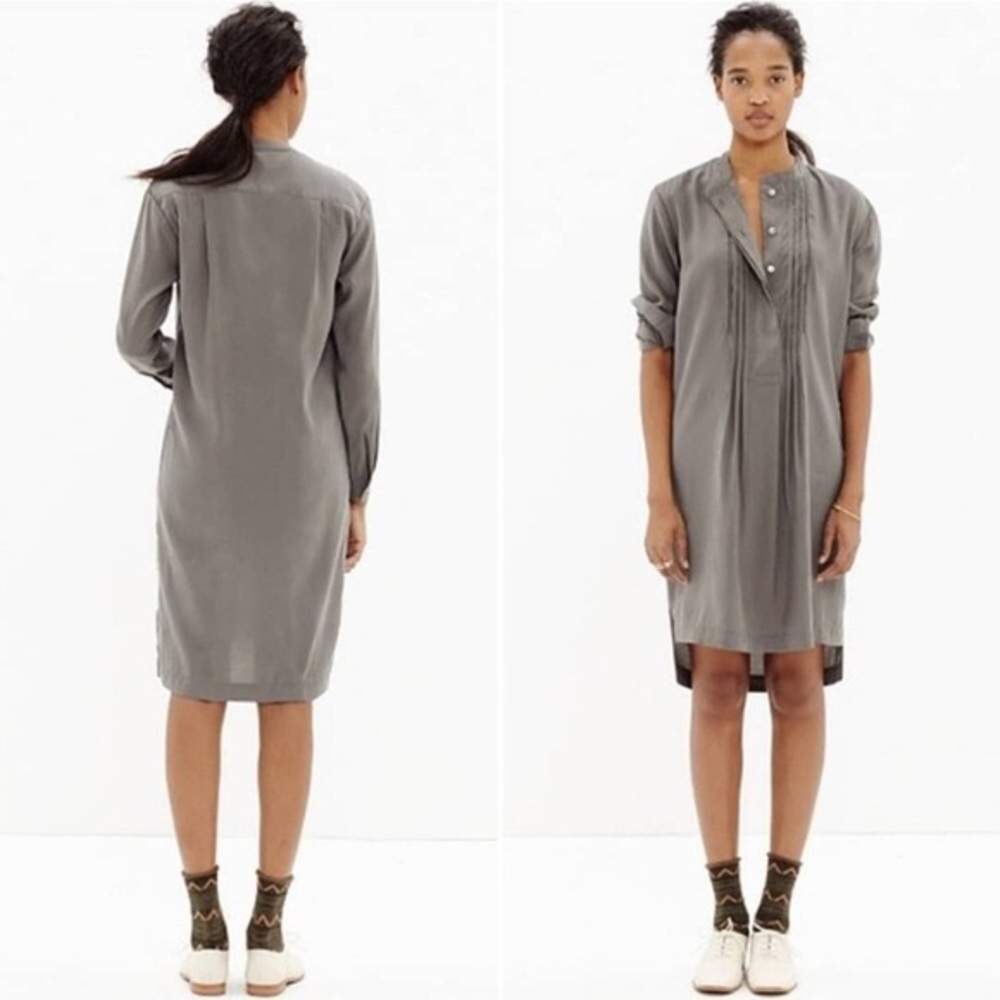Madewell Army Green Tunic Dress
